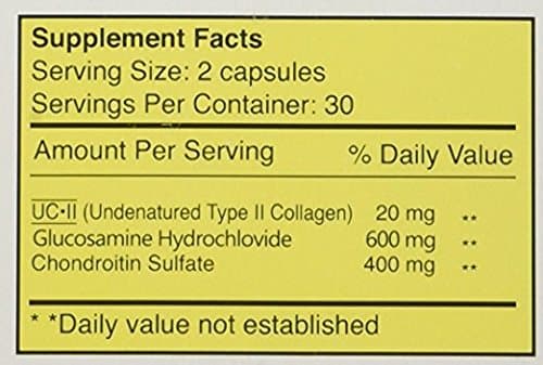 FAR LONG JointEase Undenatured Type II Collagen, Glucosamine Hydrochloride, Chondroitin Sulfate, Joint Dietary Supplement 6 Pack