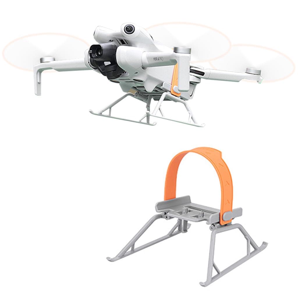 Zeitel® 25mm Landing Gear for DJI Mini 4 PRO Foldable Landing Rack for DJI Mini 4 PRO, Ultra Lightweight Landing Gear for DJI Mini 4 Pro, Not Included DJI Mini 4 PRO