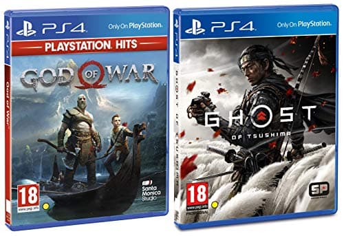PS4 God of War (PS4)&PS4 Ghost of Tsushima (PS4)
