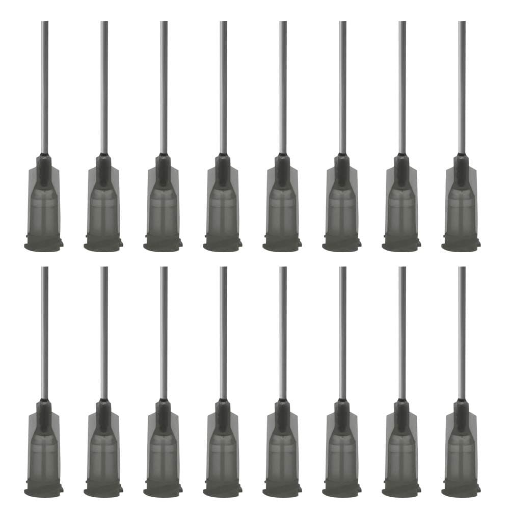 Shintop Blunt Tip Syringe Needles, 1 Inch 16G Dispensing Needle with Lure Lock for Refilling Liquid, Inks and Syringes (Pack of 100)