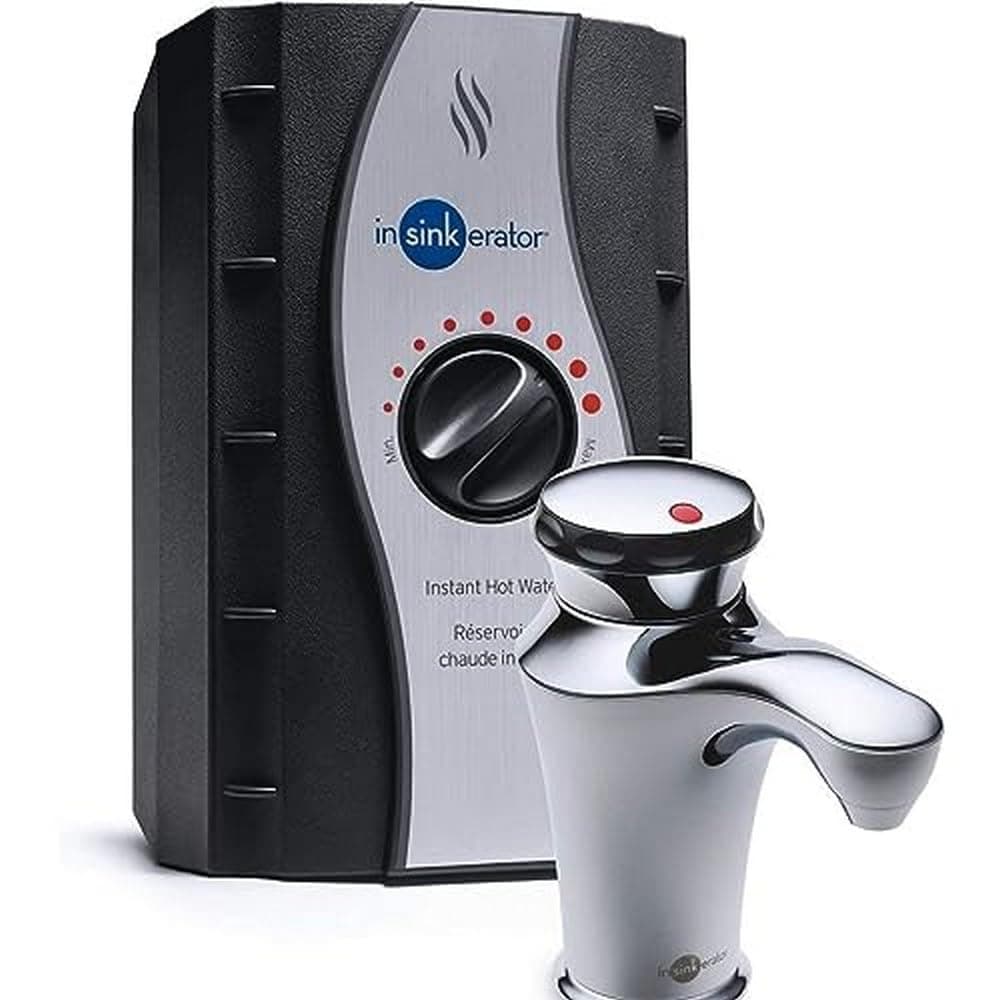 H-CONTOUR-SS Invite Instant Hot Water Dispenser System with Stainless Steel Tank, Chrome