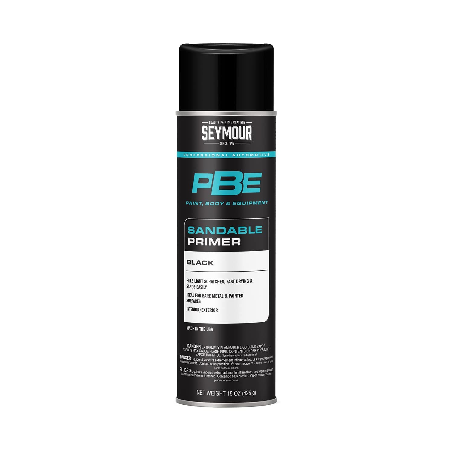 Seymour 20-1672 PBE Professional Primer, Sandable Black