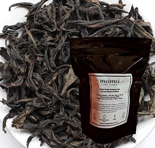 MeiMei Fine Teas ® Wuyi Rock Oolong 2019 Da Hong Pao Rare Orchid Qi Lan - Premium Oolong Tea Big Red Robe Fruity and Floral Medium Roasting 50 grams