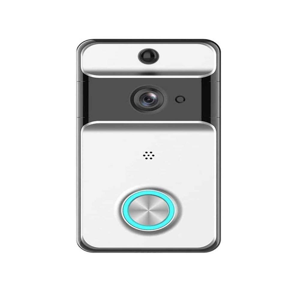 Wifi Video Doorbell, Alloet 720 HD Security Camera Wireless Waterproof Smart Doorbell with Cloud Storage, Two-Way Talk, Motion Activated,IR Night Vision And App Control for Ios And Android