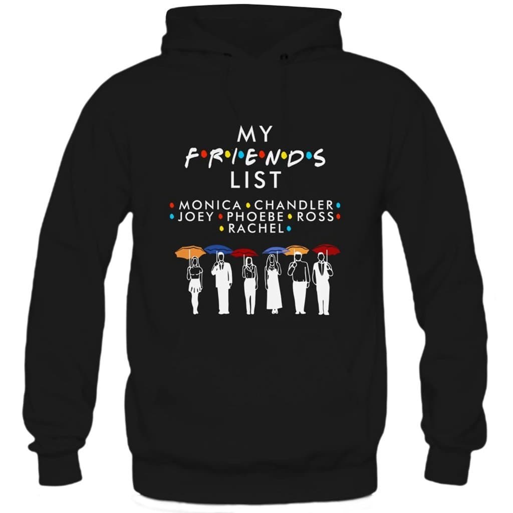 Custom Friends Tv Show 2 Personalized Pullover Hoodie Sweatshirt Apparel