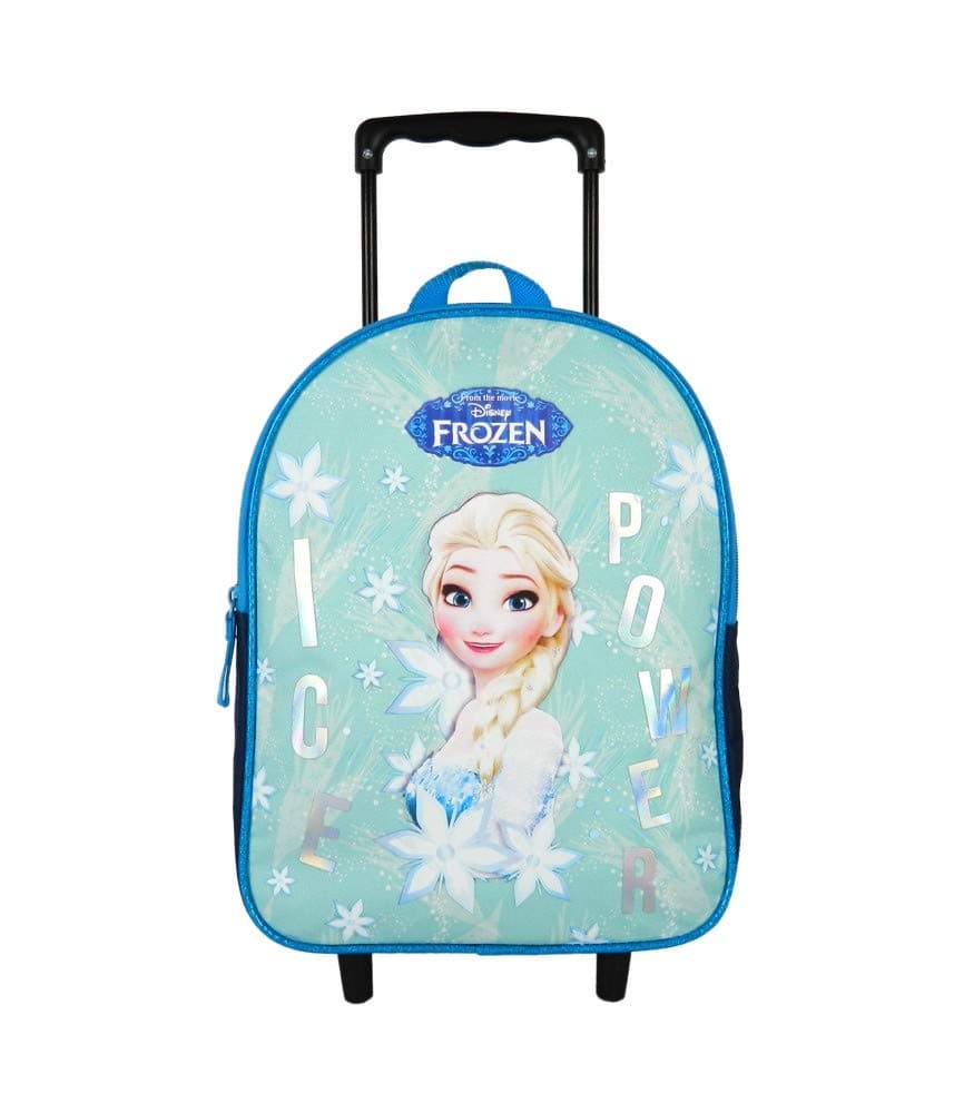Bagtrotter FRONI04DELI Queen of Snow/Frozen Backpack Trolley, Size-25 x 11 x 31 cm, Colour-Navy