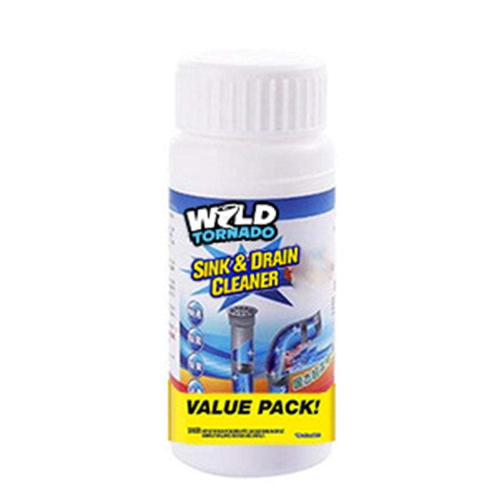 Powerful Sink And Drain Cleaner Powder Kitchen Toilet Sewer Dredge Agent For Kitchen Toilet Pipe Dredging (White, 110G)