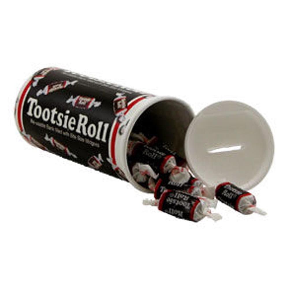 Tootsie RollBank, 120ml Re-usable Bank Filled with Midgees