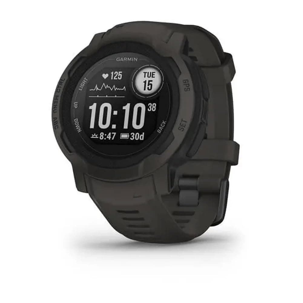 Instinct 2, Rugged Outdoor Watch with GPS, Built for All Elements, Multi-GNSS Support, Tracback Routing and More, Graphite