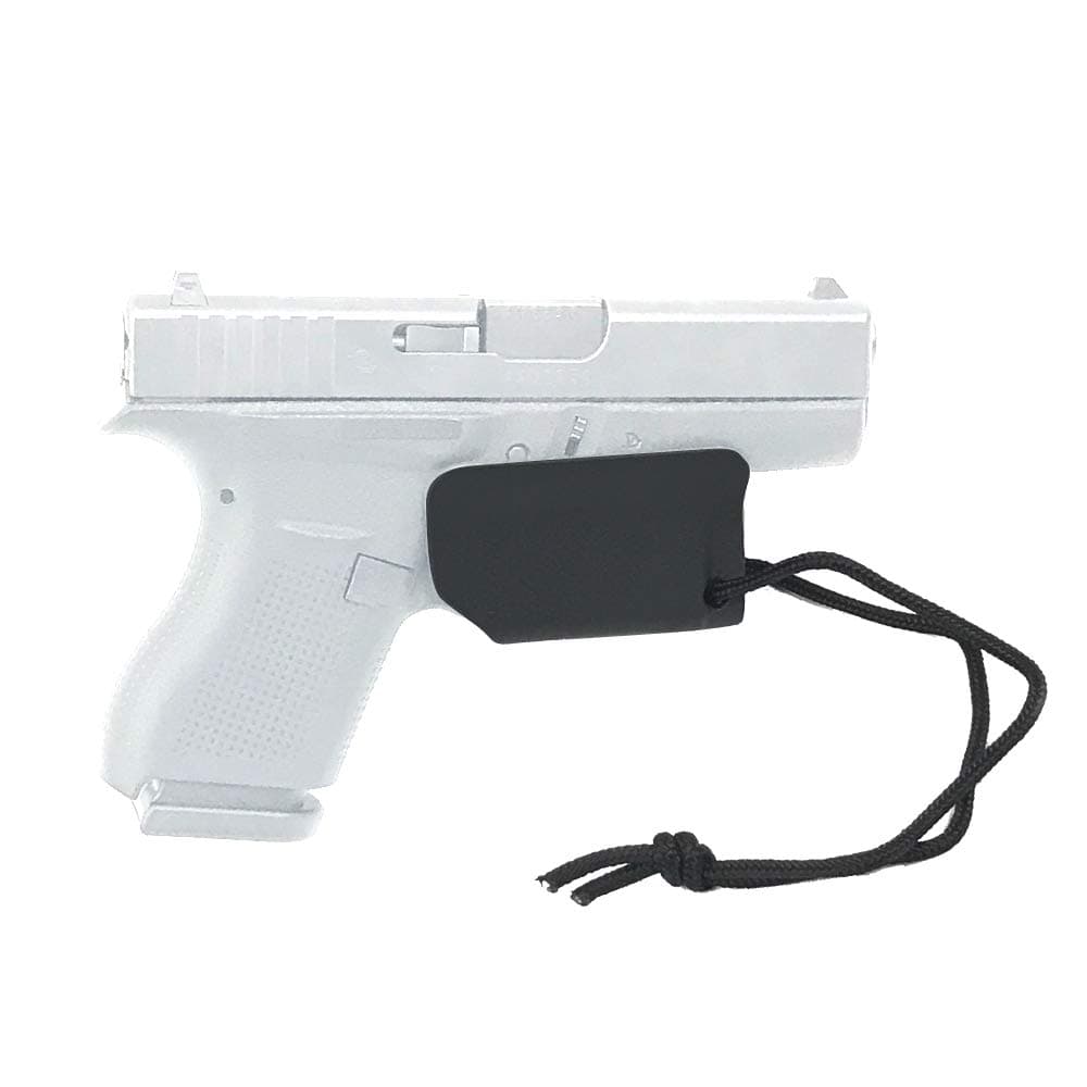 Sheath Trigger Guard Holster Black With Paracord - Minimalist Pocket Safety Cover for Glock, Ruger, Smith and Wesson, Springfield, Taurus, Sig and More