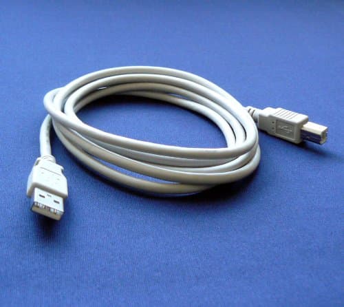 Brother HL-2280DW Printer Compatible USB 2.0 Cable Cord for PC, Notebook, MacBook - 6 feet White - Bargains Depot