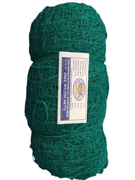 AMZ SPORTS NETS Cricket Practice Net (Green) (12ft x 60ft) one Piece