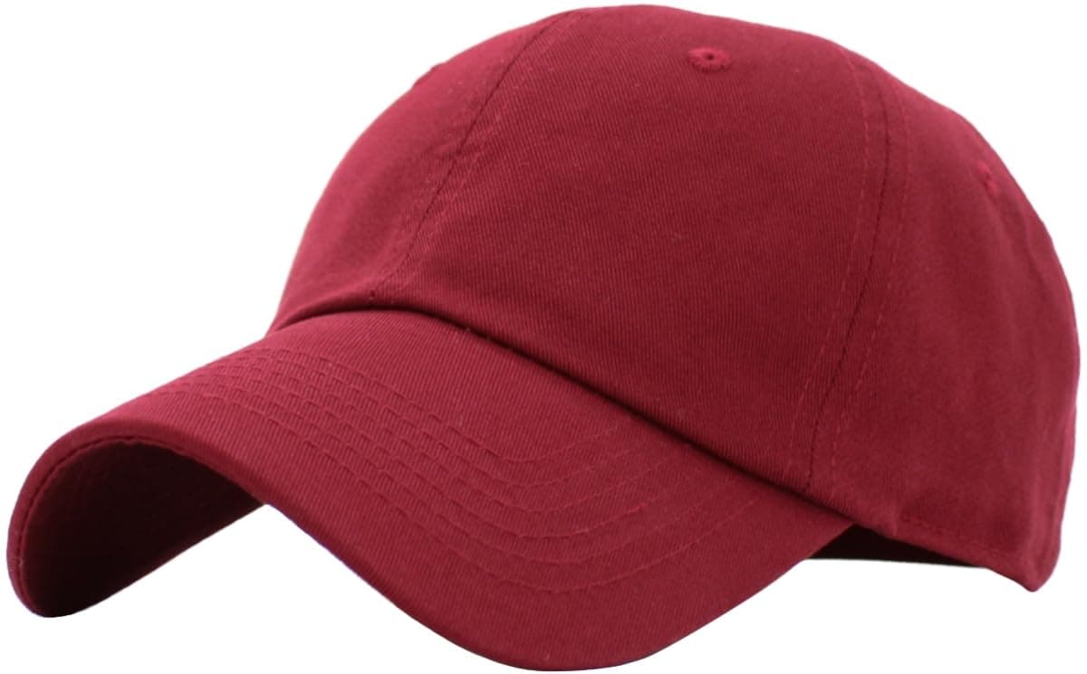 KB-Ethos The Go-to Everyday Hat ! Polo Low Profile Sports Cap Unisex (100% Pure Cotton)