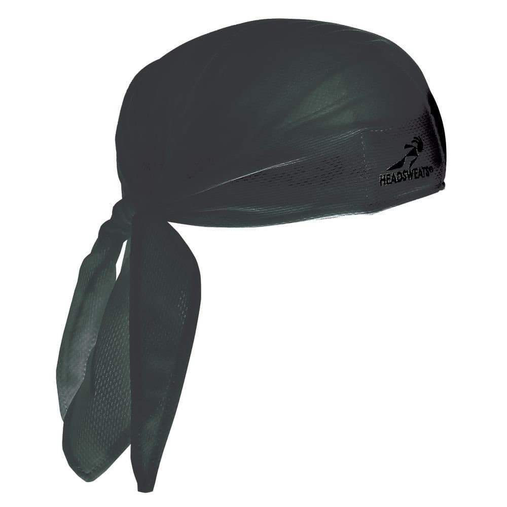 Heatsweats Coolmax Black Classic Chef Bandana