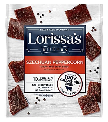 Lorissa's Kitchen Szechuan Peppercorn Beef Stick 2.25 oz. Bagged