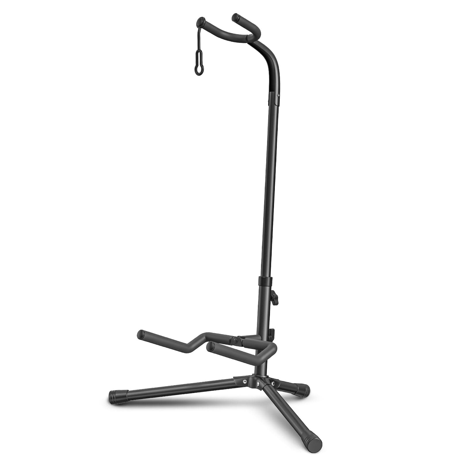 GLEAM Guitar Stand - Adjustable for Electric, Acoustic Guitars and Bass, Guitar Accessories