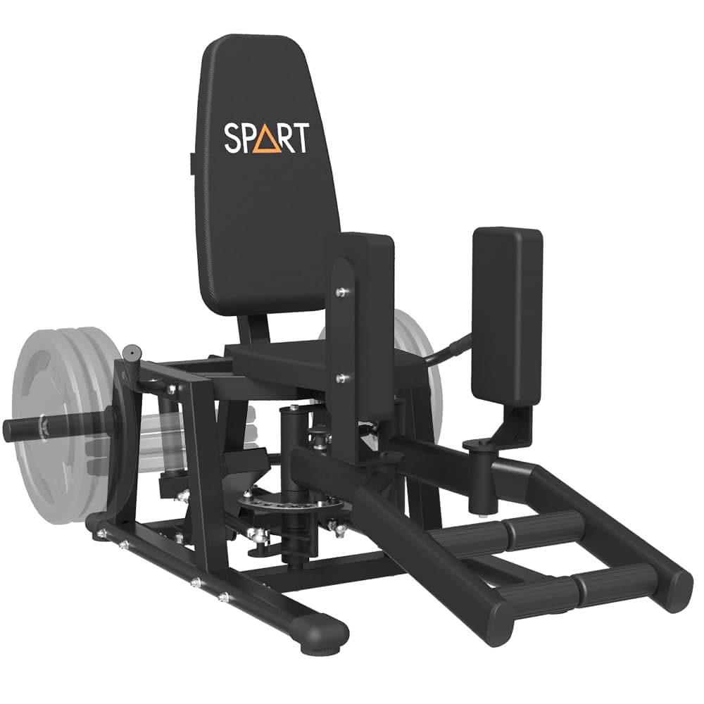 SPARTHip Abductor and Hip Adductor Machine, Plate-Loaded Seated Inner and Outer Thigh Machine, Thigh Master with 6 Levels Gear System, Hip Glute Trainer for Hip Abduction and Hip Adduction