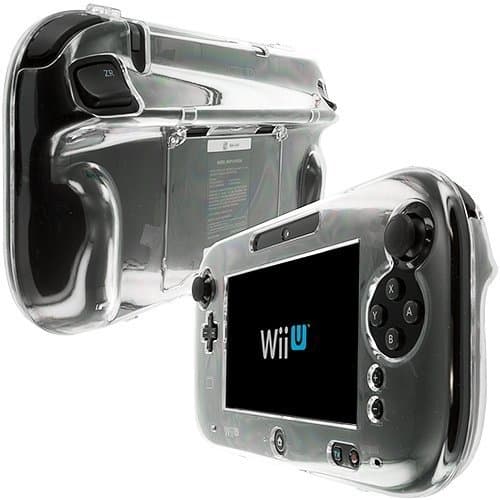 Clear Crystal Hard Skin Case Cover for Nintendo Wii U Gamepad Remote Controller Scratch-Resistant Protective Cover Controller Protection