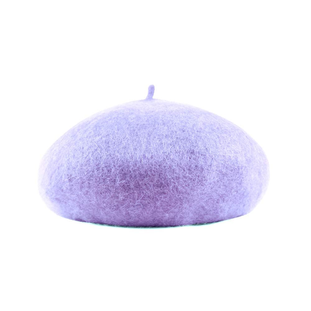 Xelue FF Women Girl 1 Pcs Solid Color Wool Beret Beanie Hat Cap