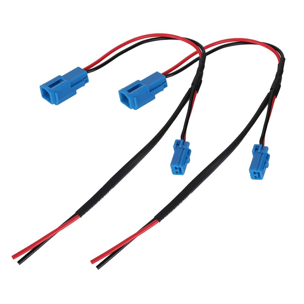 2pcs Accessory Socket Pigtail Wiring Compatible with Can Am Maverick X3 2017 2018 2019 2020 - Power Port Pigtail Wiring/Wire Harness Pigtail Connectors