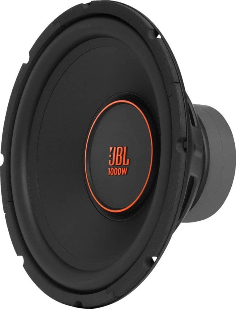JBL - GX Series 12" Single-Voice-Coil 4-Ohm Subwoofer GX1200- Black