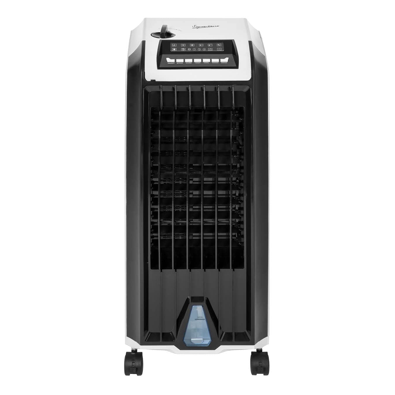 Signature S40004N 4-in-1 Air Purifier & Humidifier with Cooling and Heating, Remote Control, 8-Hour Timer, White and Black