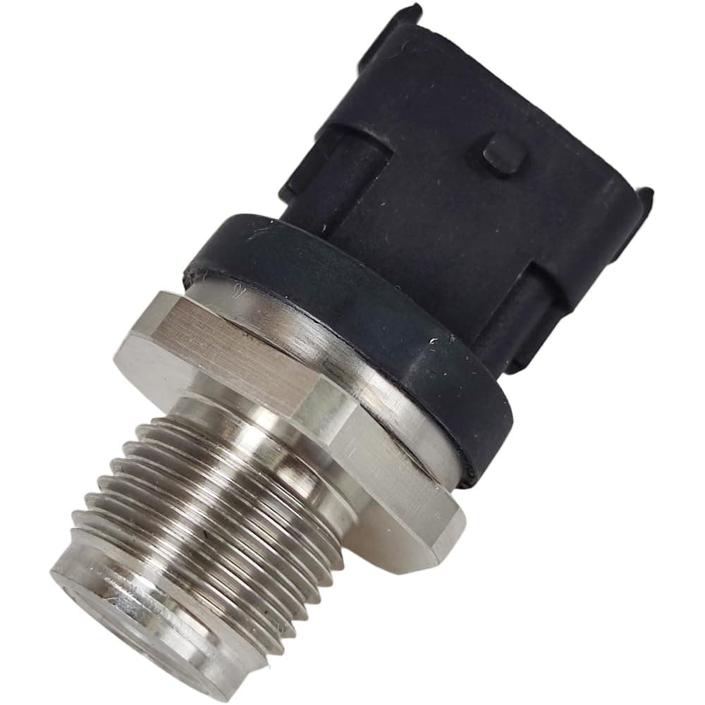 Fuel Rail Pressure Sensor 8200610764 0281006117 Compatible with Navistar Maxxforce Espace IV 02-12 Laguna II 01-07 Megane II 02-08 Scenic II 03-09 TRAFIC II 01-14 VEL SATIS 02-09