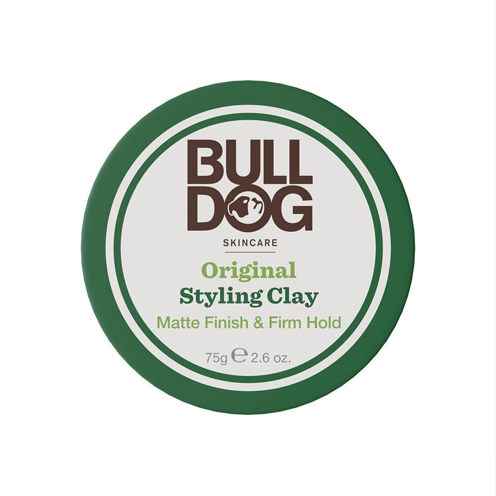 BULLDOG SKINCARE - Original Hair Styling Clay For Men | Matte Finish and Firm Hold | 75 g