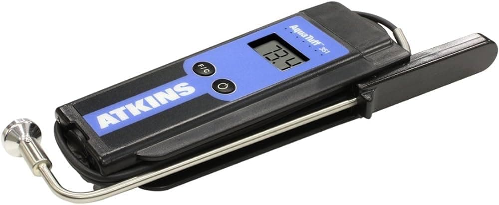 COOPER-ATKINS AquaTuff 351 Wrap & Stow Thermometer by Cooper-Atkins with Micro-Needle Probe 34040N