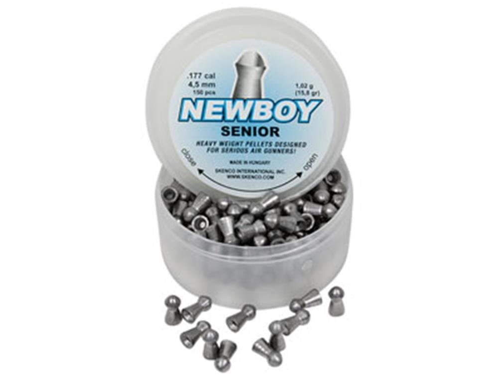 NewBoy Senior .177 Cal, 15.8 Grains, Domed, 150ct