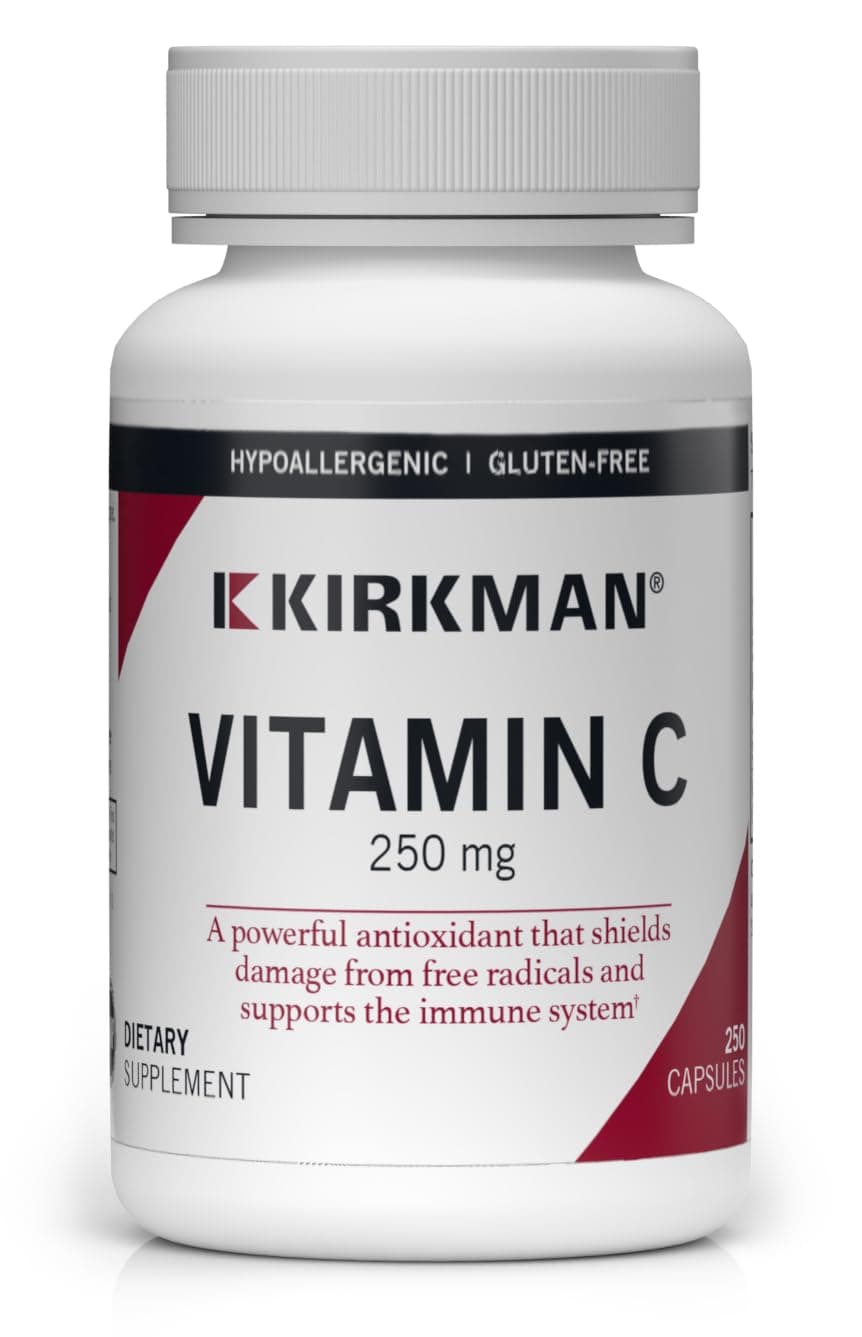 Kirkman Vitamin C 250 Mg Capsules Hypo 250 Ct 250 capsules