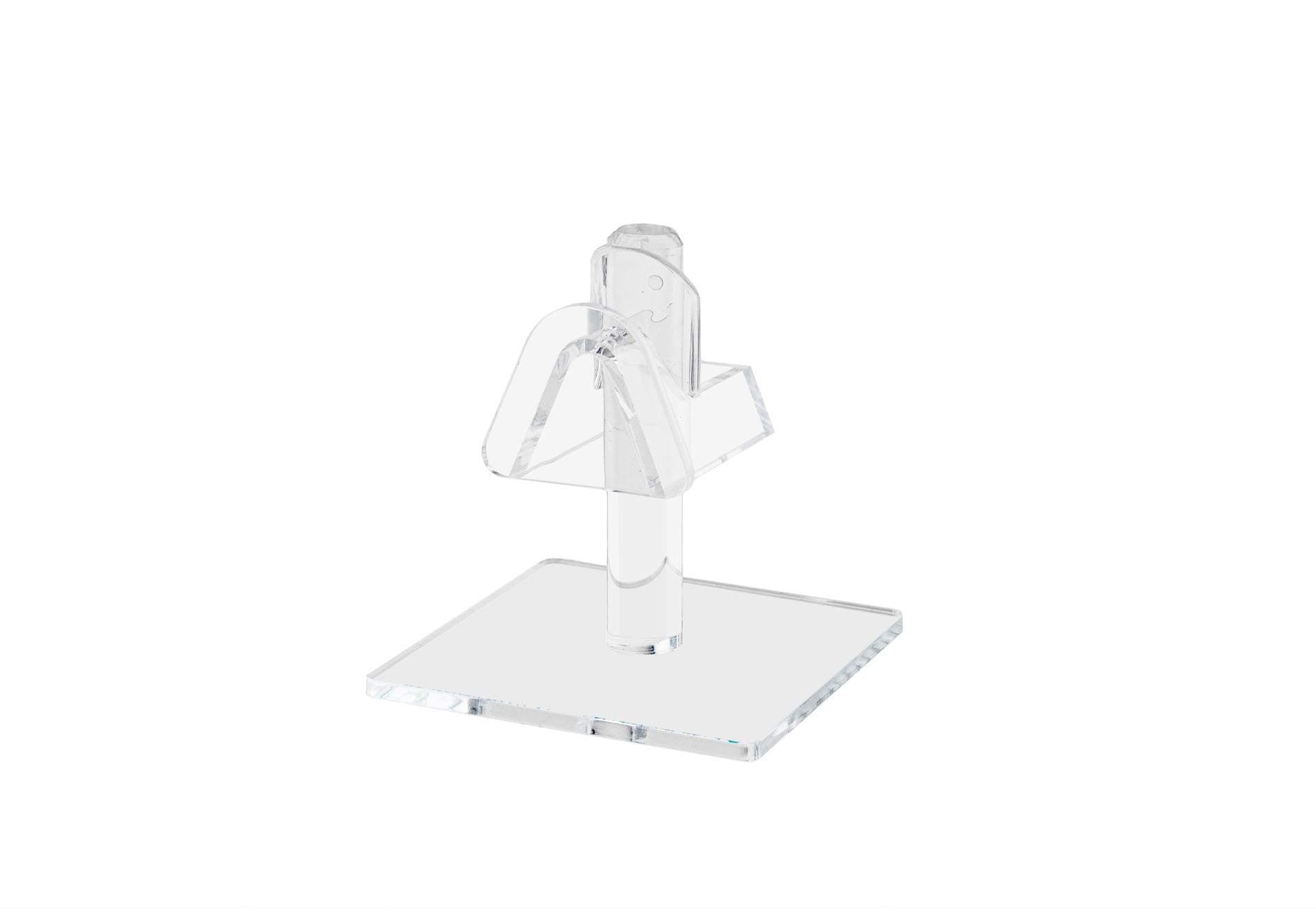 Marketing Holders Single Tier Sunglasses Eyeglasses Square Display Stand Clear Acrylic Value Pack of 6 Specticles Safety Glass