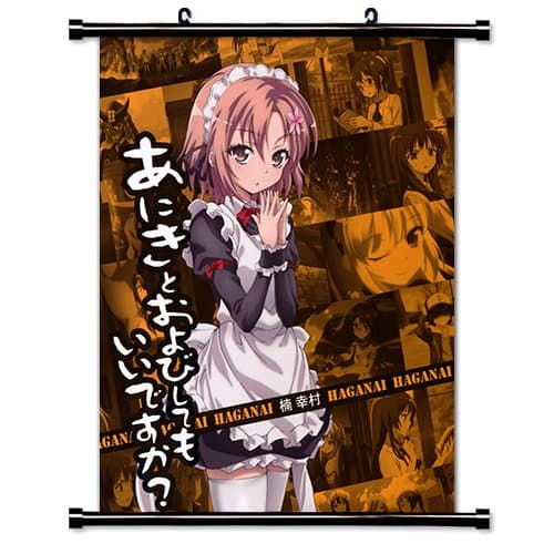 Boku Wa Tomodachi Ga Sukunai Anime Fabric Wall Scroll Poster (16" X 20") Inches