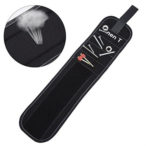 ENEN T Magnetic Wristband with Strong Magnets for Holding Screws, Nails, Drill Bits - Best Unique Tool Gift for Men, DIY Handyman, Father/Dad, Husband, Boyfriend, Him, Women