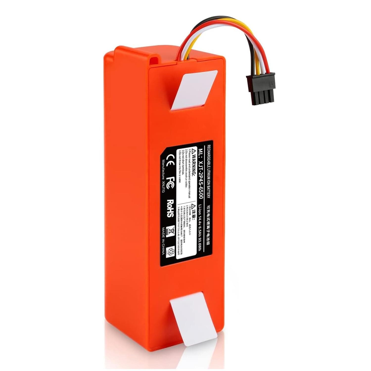 ENERGUP 14.4 V 6500 mAh Replacement Battery for Xiaomi Roborock S5 S50 S51 S55 S502 Max S6 S7 Mijia Roborock Vacuum Cleaner Battery