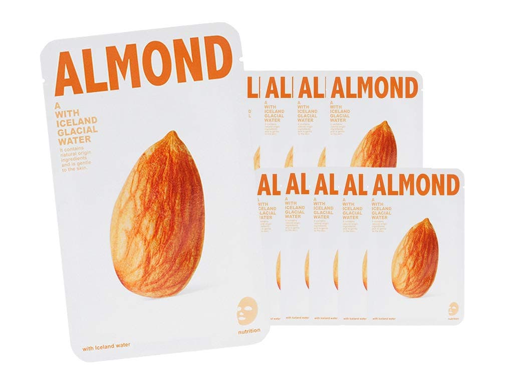 [CNF COSMETIC] THE ICELAND ALMOND MASK SHEET - [10pcs]