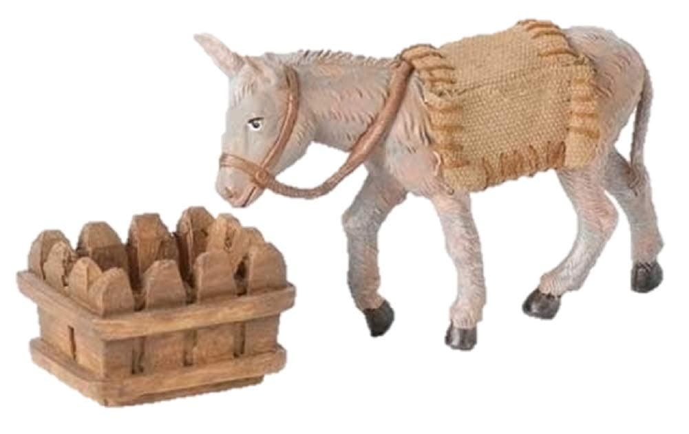 Fontanini 3 Pc Set Mary's Donkey * Nativity Village Collectible 54020