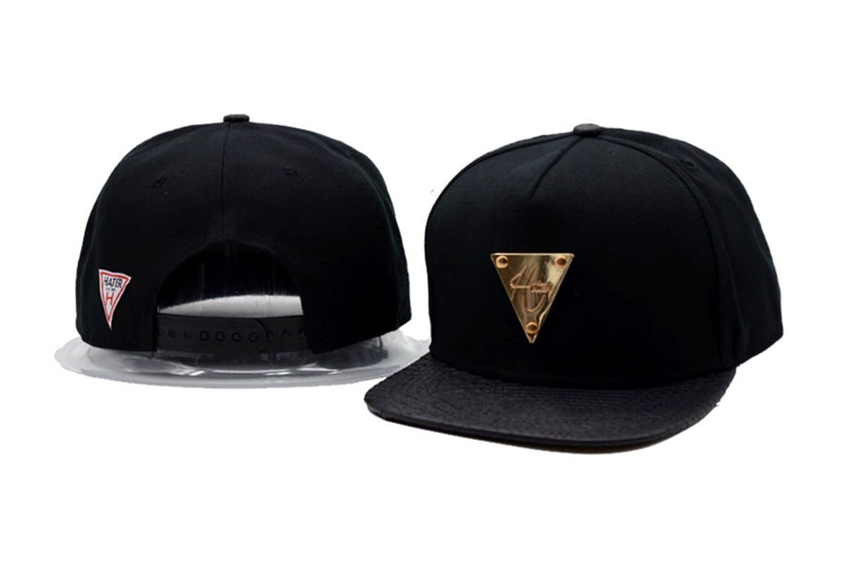 GaoSong Hater Adjustable Cap Mens Baseball Snapback Hats Black 4 One Size