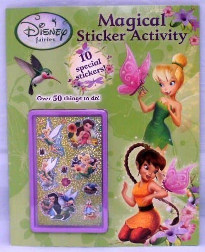 Disney Fairies (Tinkerbell): Magical 3D Sticker Activity Book