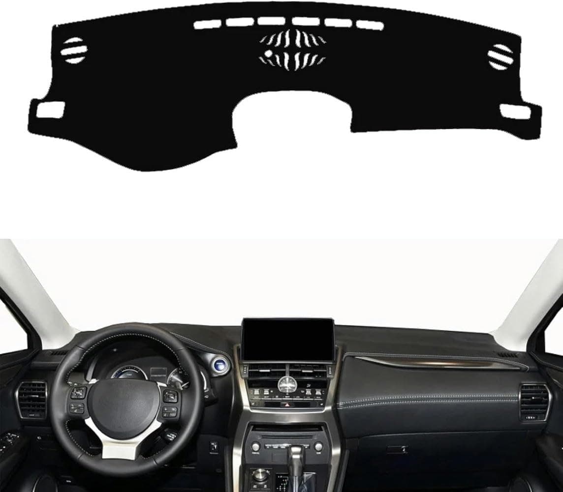 Car Dashboard Cover Mat for Lexus NX NX200t NX300h NX200 NX300 2015-2020 Non-slip Dashboard Mat Pad Interior Dash Mat Sunshade Windshield Glare