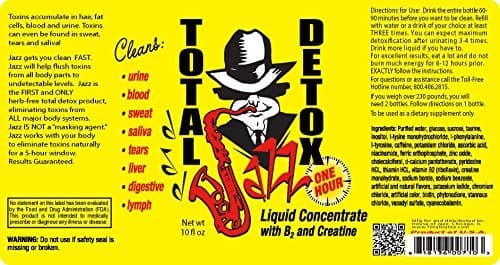Jazz Total Detox – Green Apple 10oz