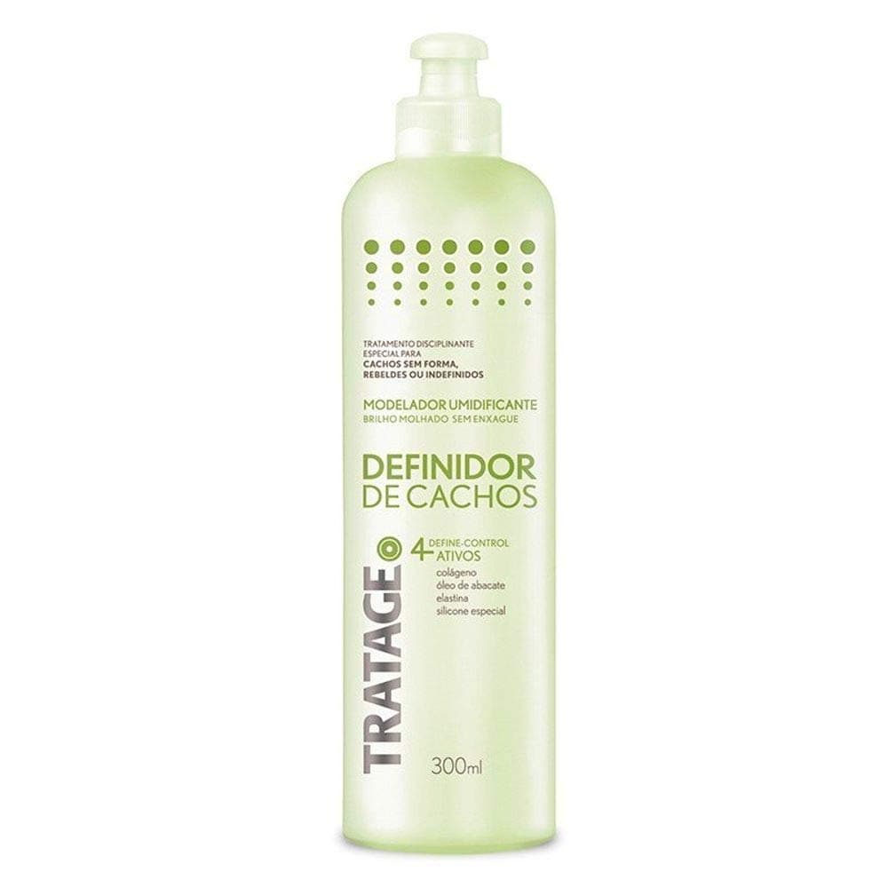 Linha Tratage (Definidor de Cachos) Capicilin - Modelador Umidificante 300 Ml - (Capicilin Tratage (Curl Definition) Collection - Moisturizing Styler 10.14 FL Oz)