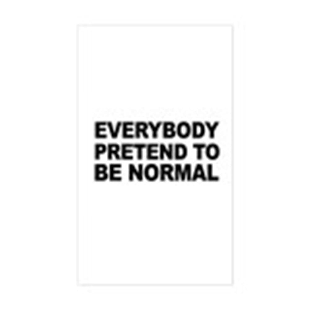 CafePress - Little Miss Sunshine (Everybody Pretend) Sticker - Rectangle Bumper Sticker Car Decal