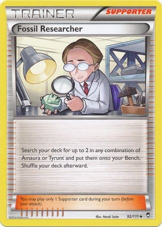 Pokemon - Fossil Researcher (92/111) - XY Furious Fists