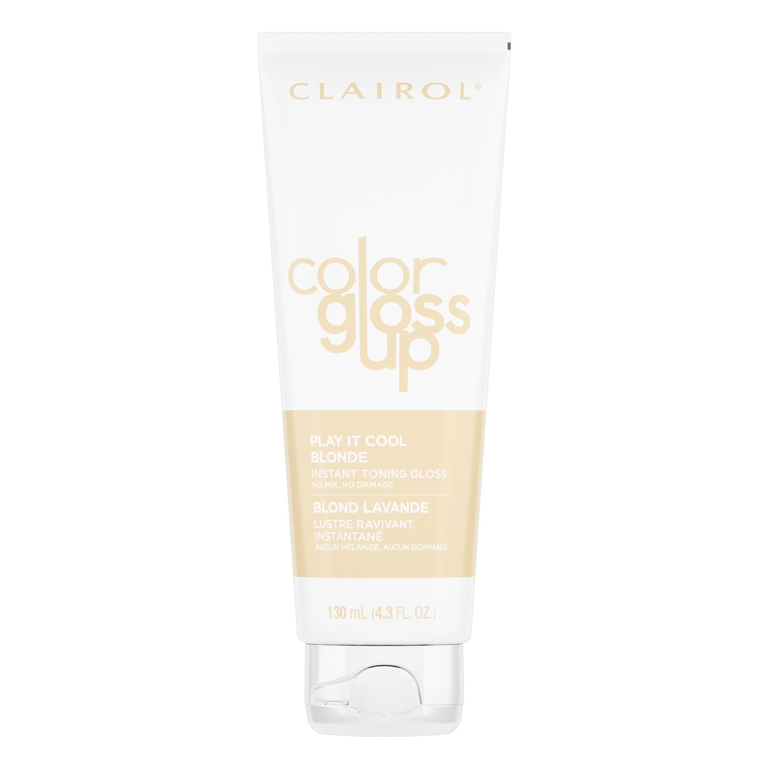 Color Gloss Up Temporary Hair Dye, Play it Cool Blonde Hair Color, Pack of 1