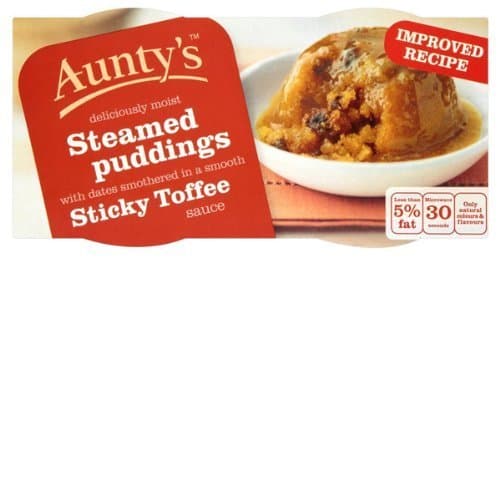 Aunty's Steamed Pudding's Sticky Toffee 200G by Hansells Food Groups