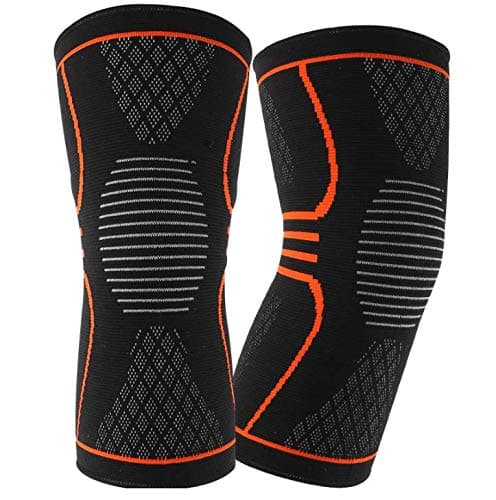 1 Pair Flex Plus Compression Knee Support/Brace for Joint Pain, Meniscus Tear, ACL, MCL and Arthritis Relief Improve Circulation Support for Running, Gym Workout Recovery Best Sleeves Patella Stabilizer Pad (S)