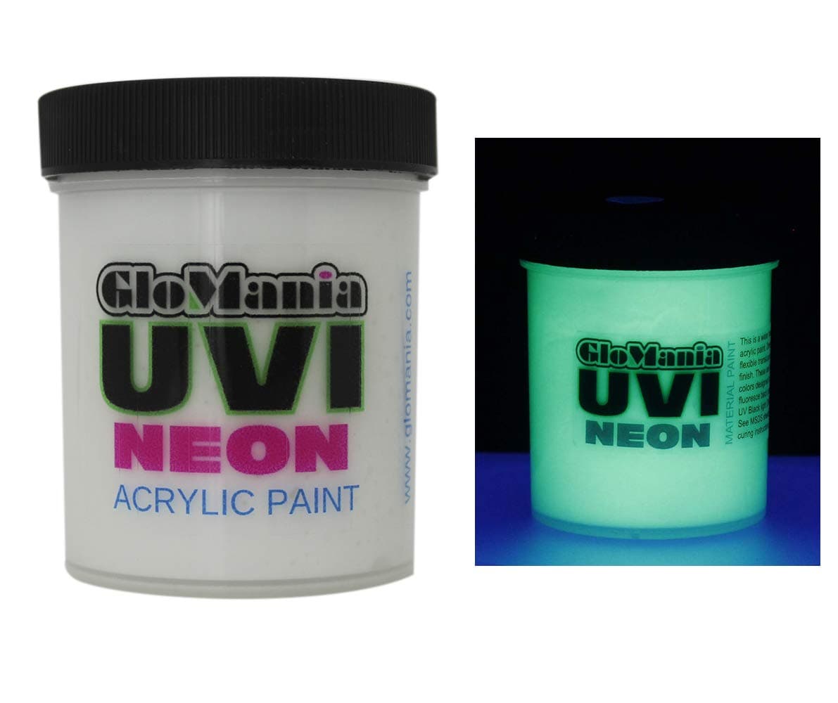 GREEN UV Reactive Daytime Invisible Neon Rave Paint 16oz (480ml)
