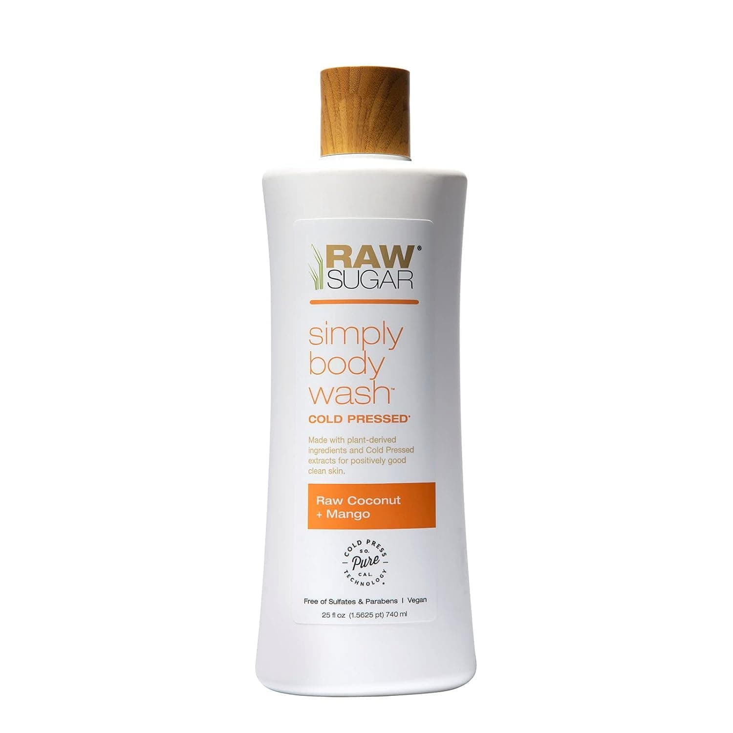 Raw Coconut Mango Natural Body Wash 25oz