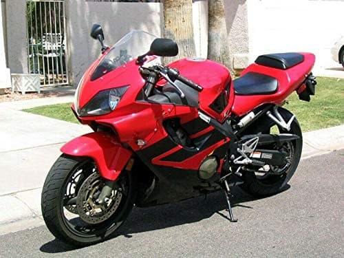 FocusAtOne Red Black Complete Fairing Bodywork ABS Injection Molding Kit for 2004-2007 CBR 600 F4i CBR600F4i 2005 2006